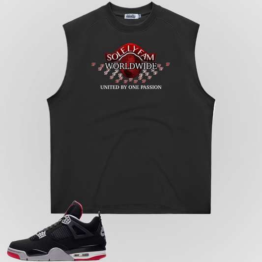 SF WORLDWIDE (BLACK)| Muscle Tee