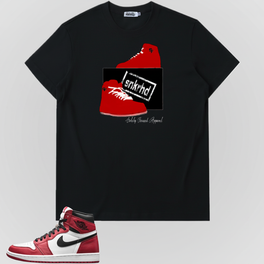 SNKRHD (BLACK) | STANDARD SLEEVE MAX HEAVY TEE