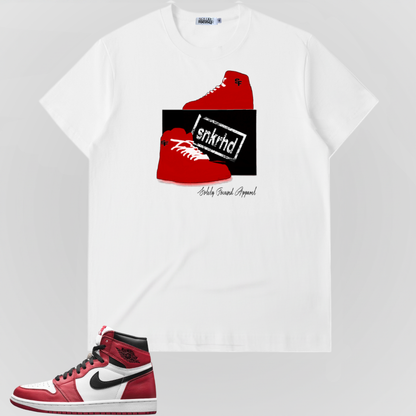 SNKRHD (WHITE) | STANDARD SLEEVE MAX HEAVY TEE
