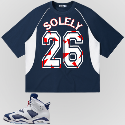 26 (NAVY) | RAGLAN JERSEY TEE