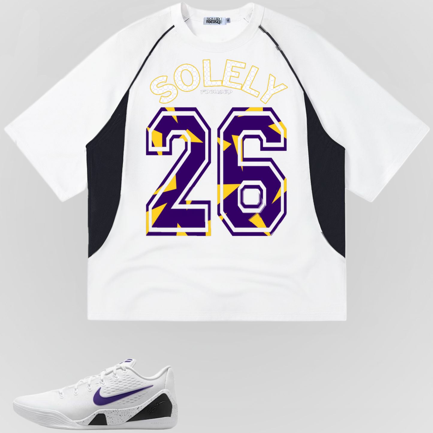26 (WHITE) | RAGLAN JERSEY TEE