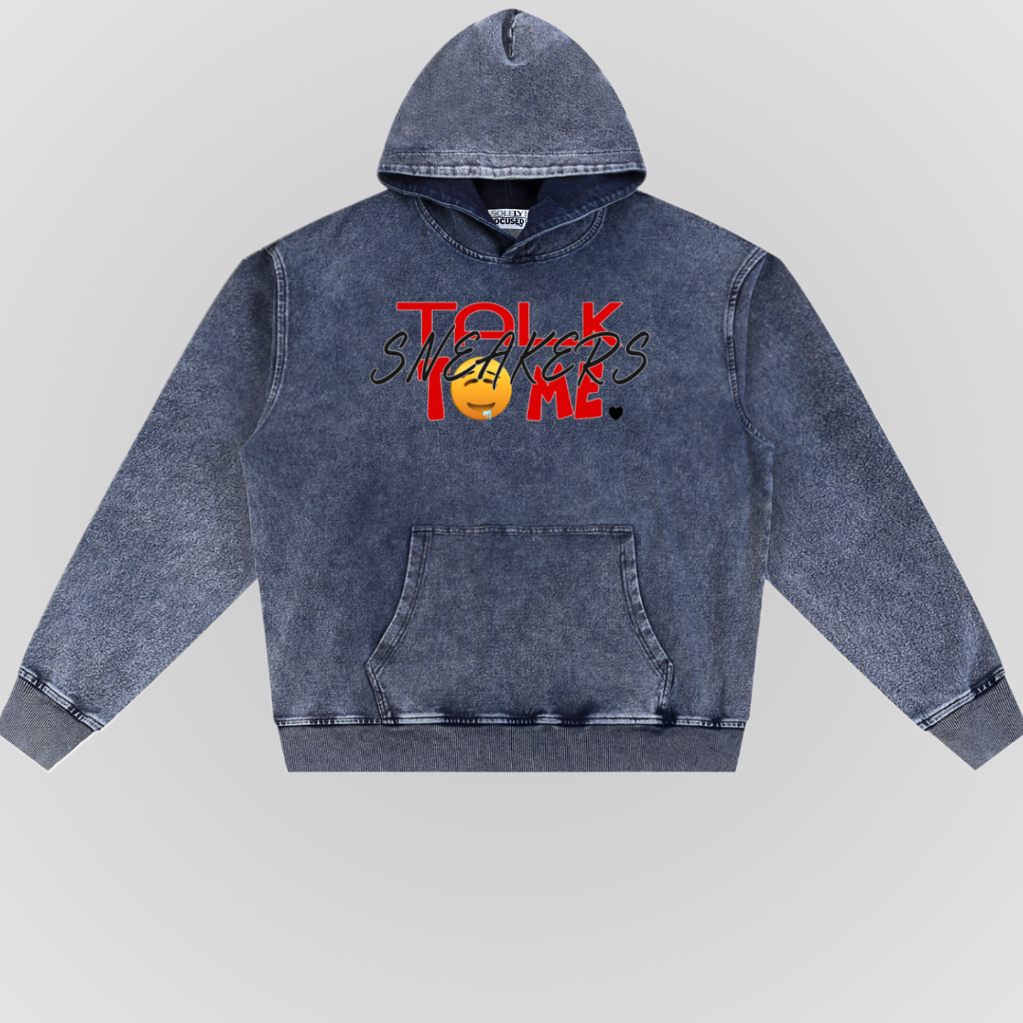 TALK SNEAKERS | SNOW WASHED HOODIE