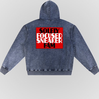 TALK SNEAKERS | SNOW WASHED HOODIE
