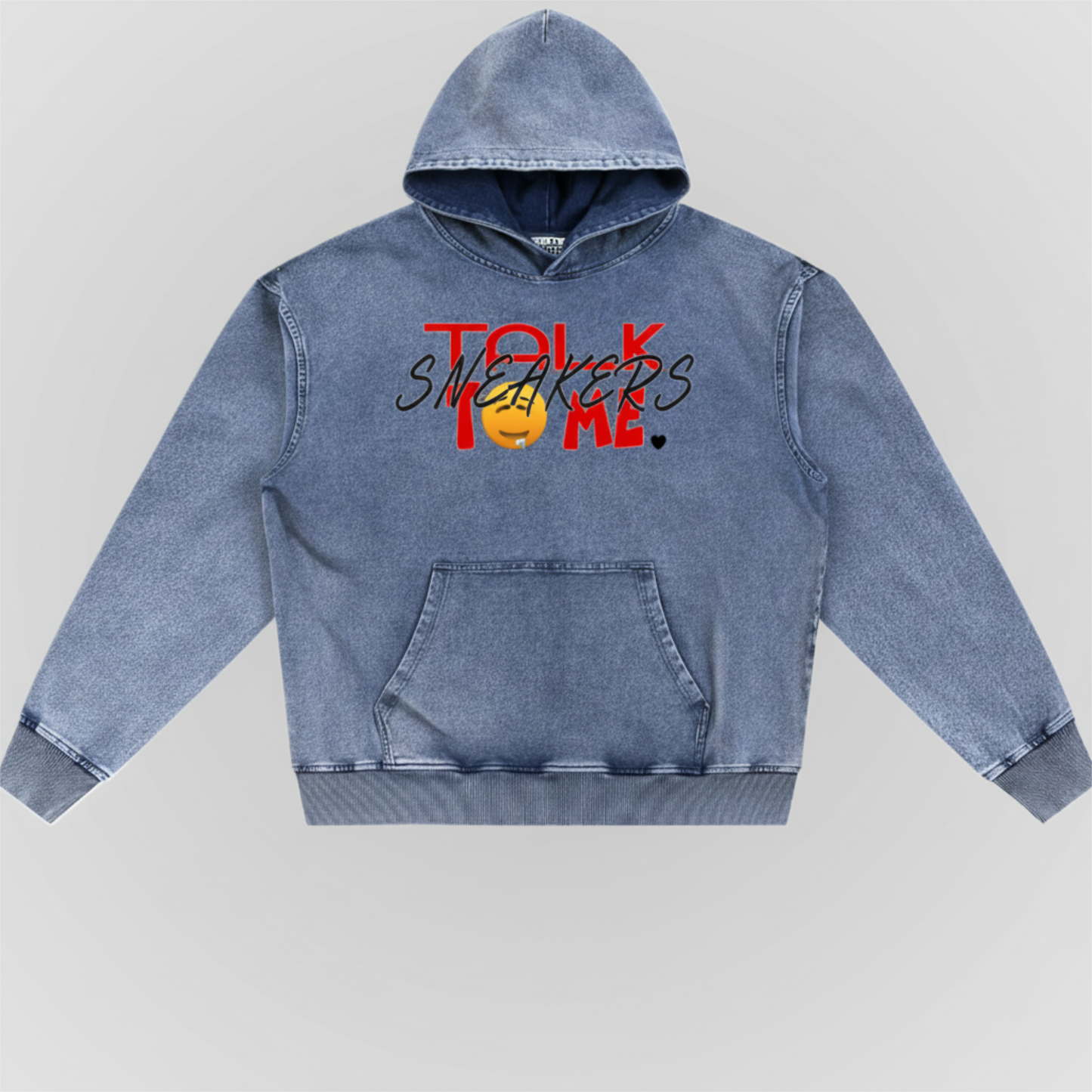 TALK SNEAKERS | SNOW WASHED HOODIE