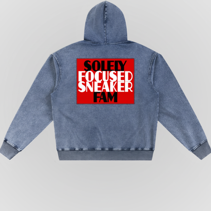 TALK SNEAKERS | SNOW WASHED HOODIE