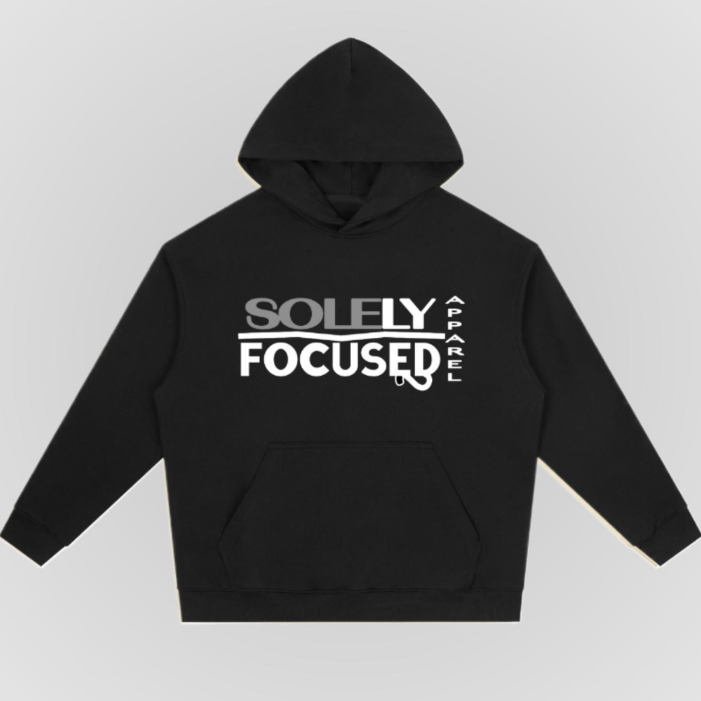 THE SLOGAN HOODIE (BLACK)