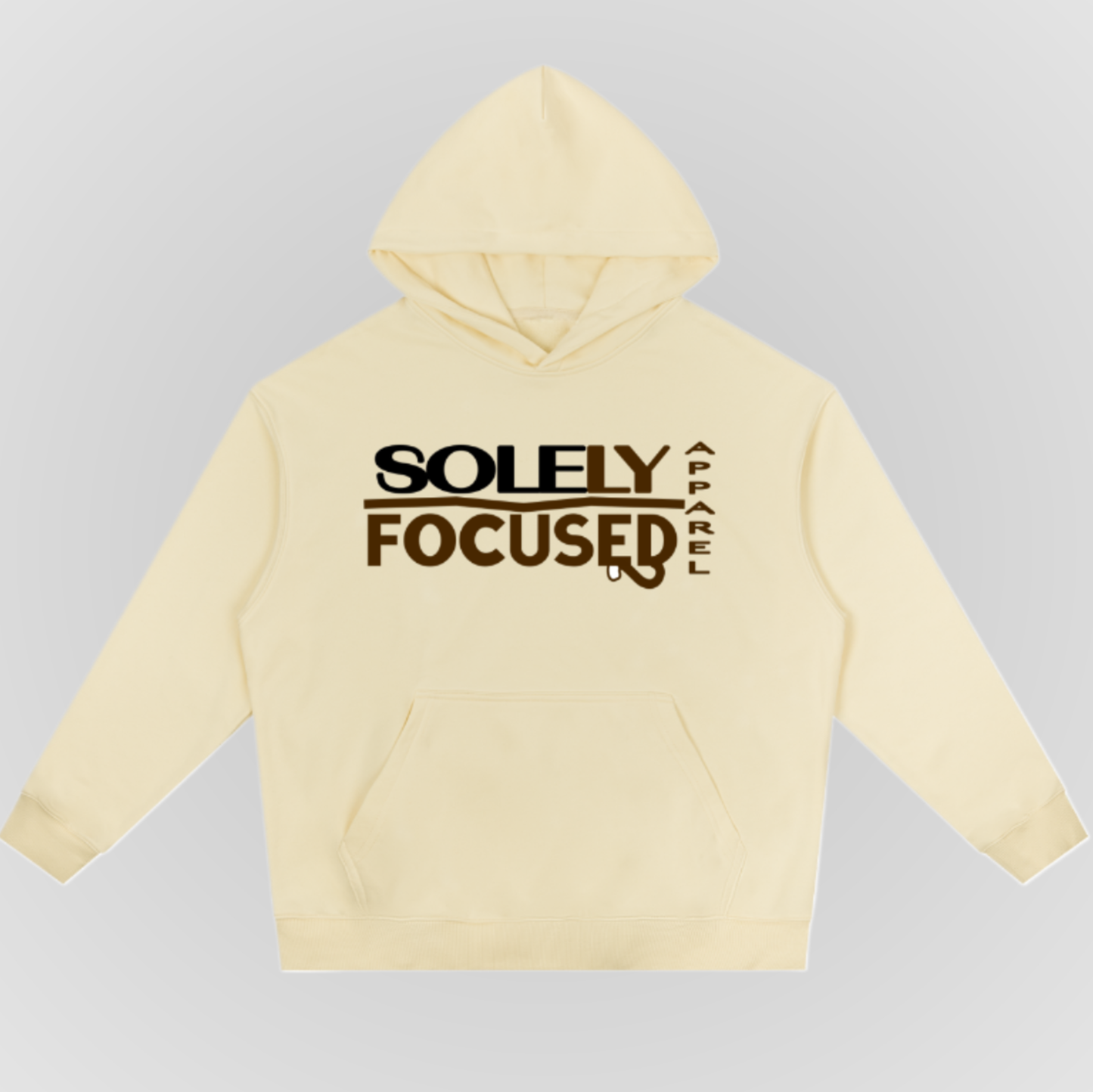 THE SLOGAN HOODIE (CREAM)