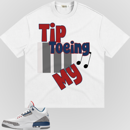 TIP TOEING IN MY (TRUE BLUE) | MAX HEAVY TEE