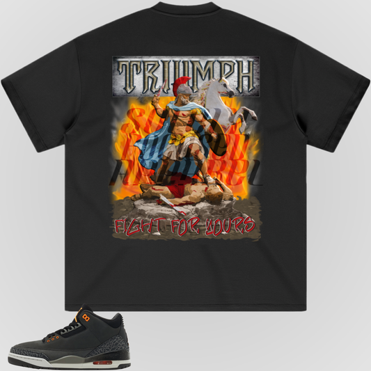 TRIUMPH (WHITE FONT) | HEAVY TEE