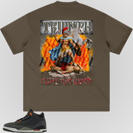 TRIUMPH (WHITE FONT) | HEAVY TEE