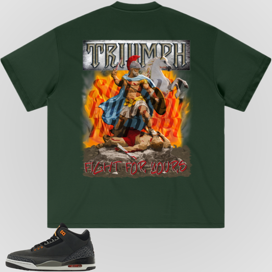 TRIUMPH (WHITE FONT) | HEAVY TEE