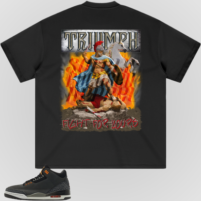 TRIUMPH (WHITE FONT) | HEAVY TEE