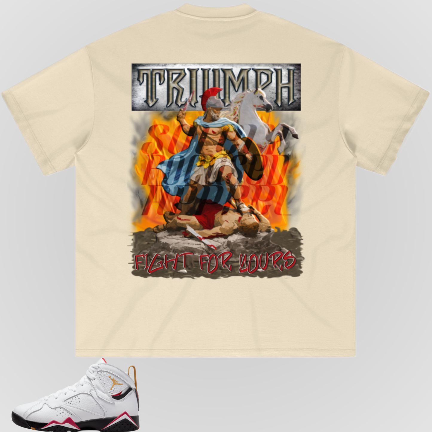 TRIUMPH (BLACK FONT) | HEAVY TEE