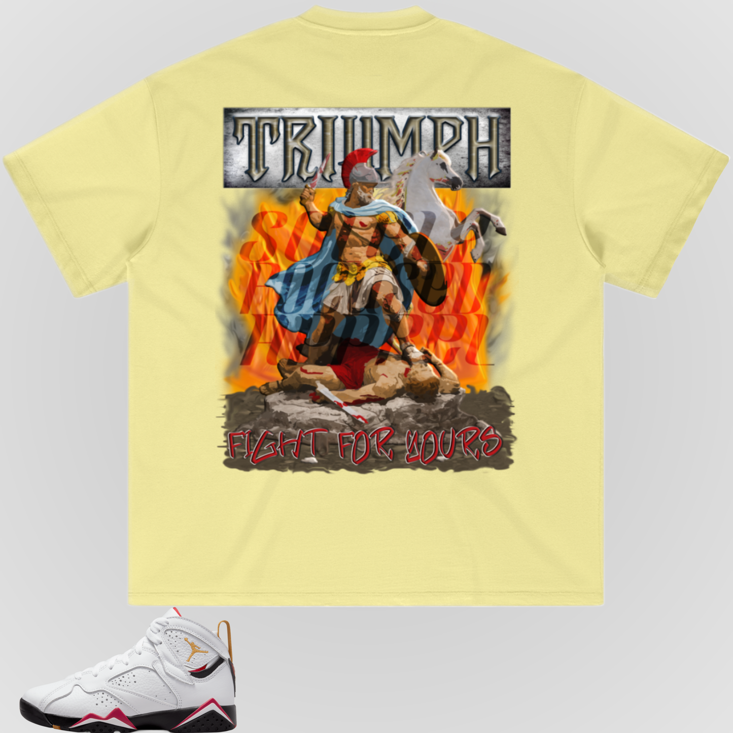 TRIUMPH (BLACK FONT) | HEAVY TEE