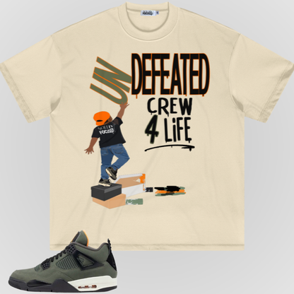 UNDEFEATED CREW 4 LIFE | HEAVY TEE