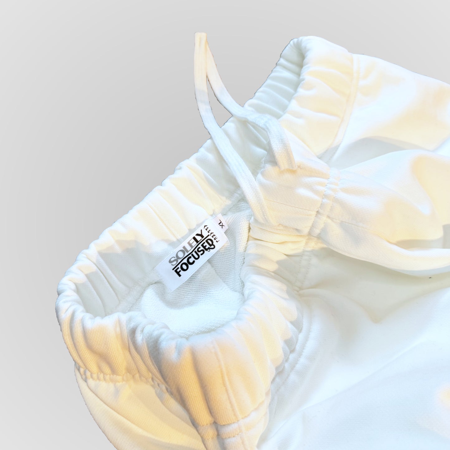 JUST GOT A W! (WHITE) | Heavyweight Cotton Shorts