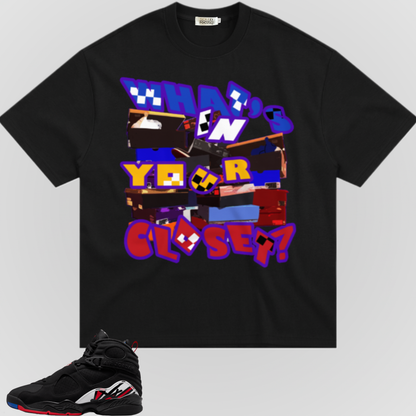 WHAT'S IN YOUR CLOSET? (BLACK) | MAX HEAVY TEE