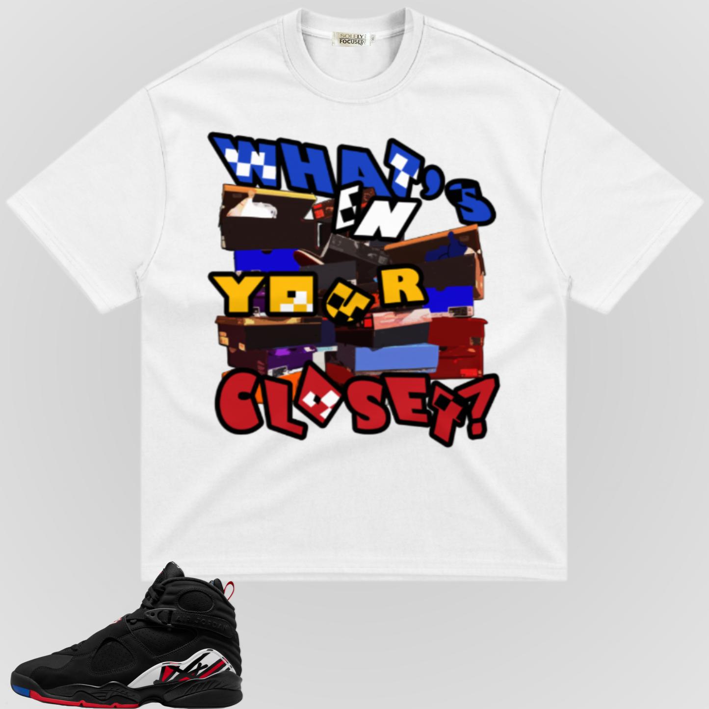 WHAT'S IN YOUR CLOSET? (WHITE) | MAX HEAVY TEE