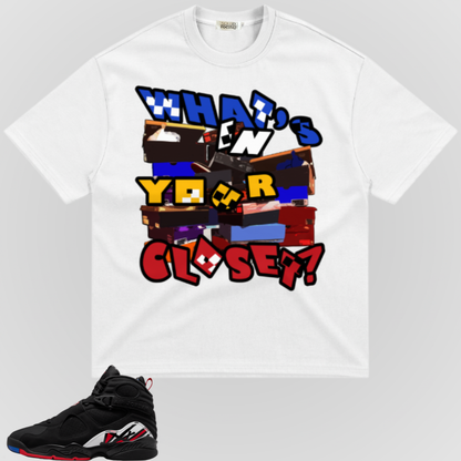 WHAT'S IN YOUR CLOSET? (WHITE) | MAX HEAVY TEE
