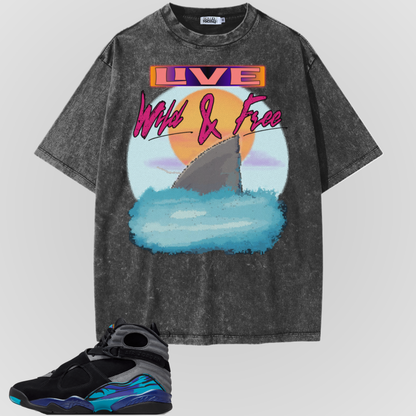 WILD & FREE | SNOW WASHED TEE 2